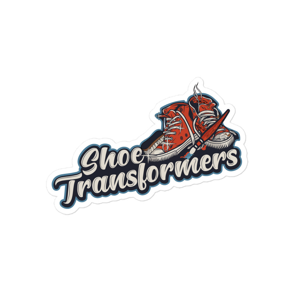 Shoe Transformers Bubble-Free Stickers