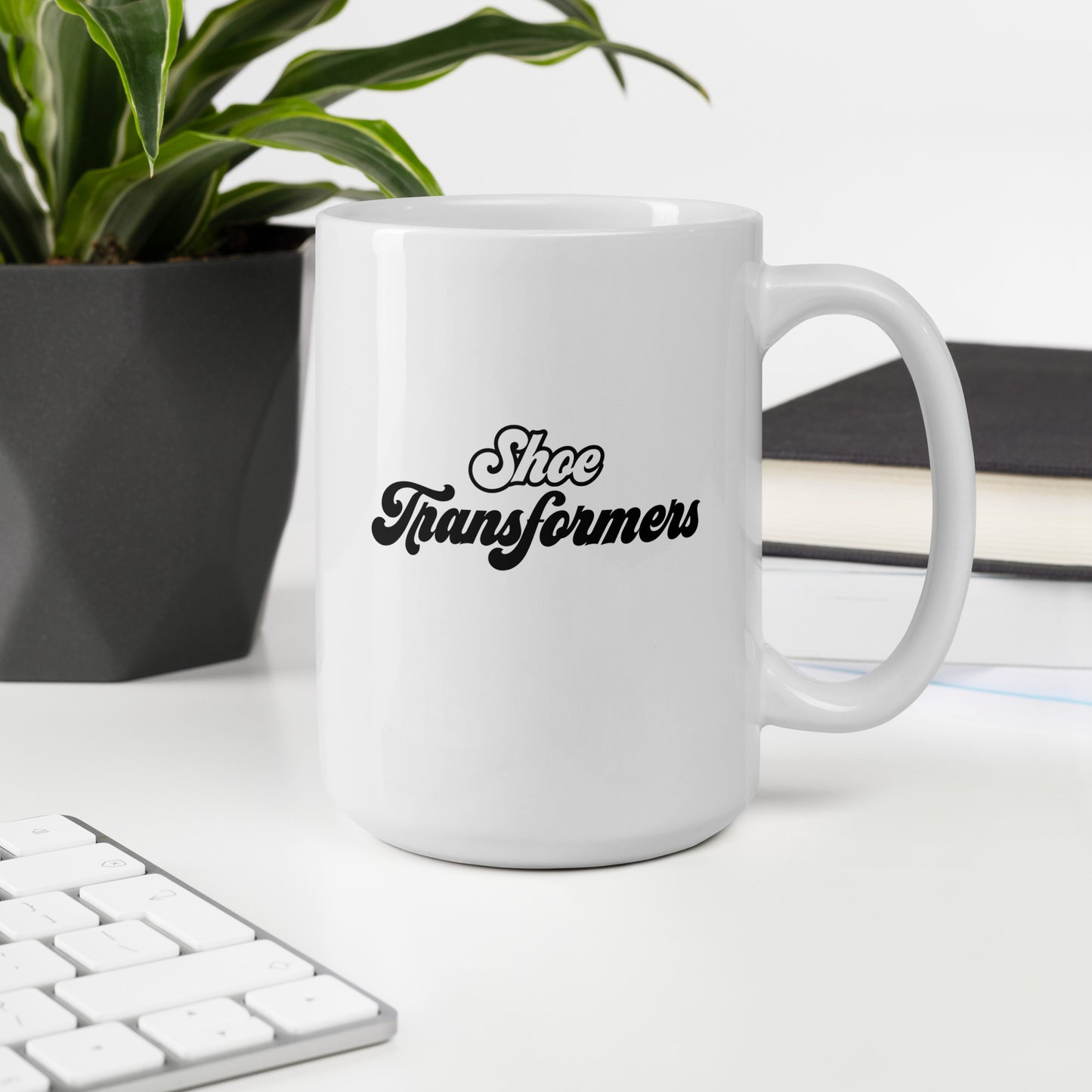 Shoe Transformers White Glossy Mug